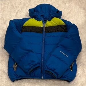 Hawke & Co Boys Blue Jacket with Yellow Highlights